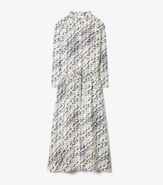 Robe midi en soie Robe midi en soie