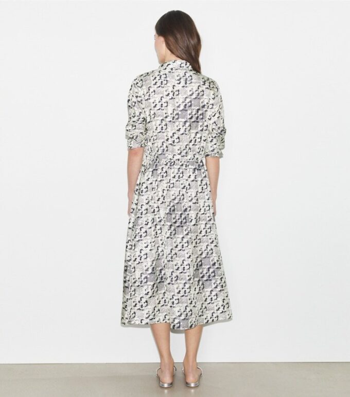 Robe midi en soie Robe midi en soie