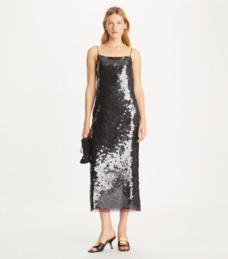 Robe nuisette à paillettes