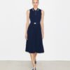 Robe plissée en viscose Robe plissée en viscose