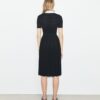Robe plissée à monogramme T Pointelle Robe plissée à monogramme T Pointelle