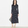 Robe polo en coton tricoté Robe polo en coton tricoté
