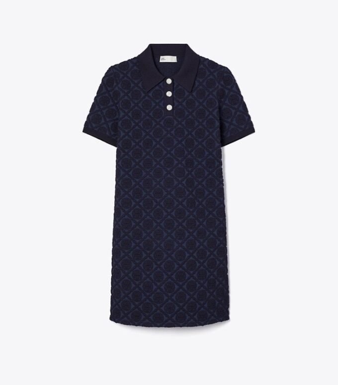 Robe polo jacquard Robe polo jacquard