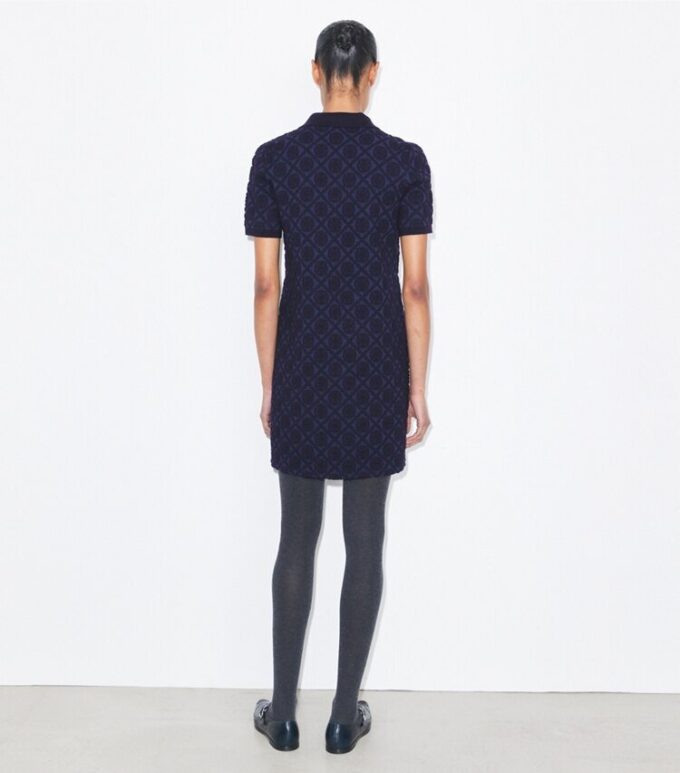 Robe polo jacquard Robe polo jacquard