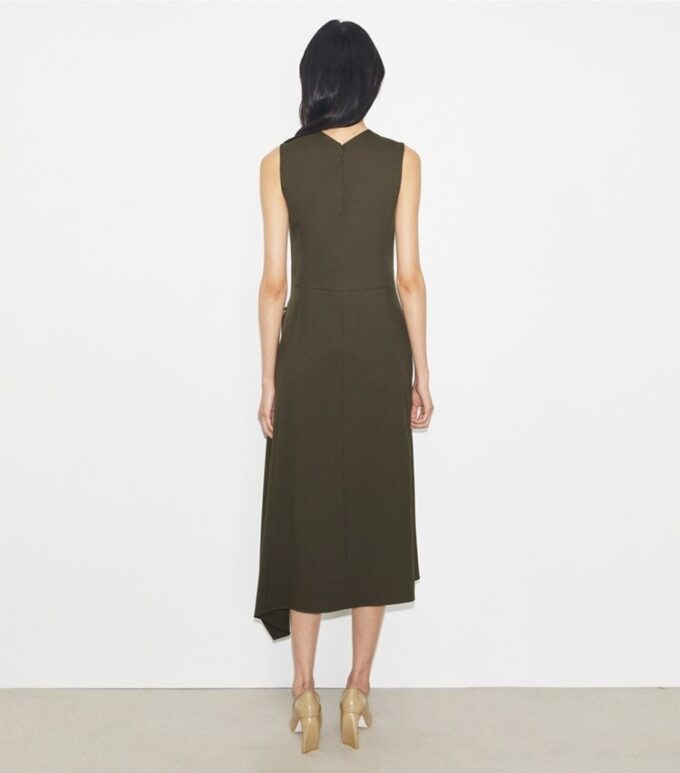 Robe portefeuille en sergé Robe portefeuille en sergé