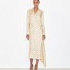 Robe portefeuille en soie Robe portefeuille en soie