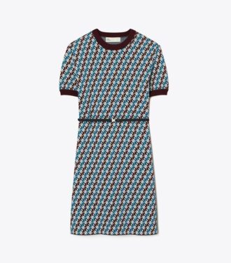 Robe-pull jacquard