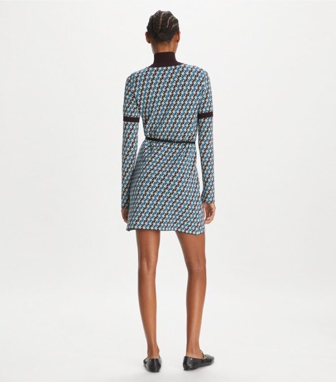 Robe-pull jacquard