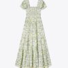 Robe smockée en coton imprimé Robe smockée en coton imprimé