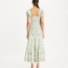 Robe smockée en coton imprimé Robe smockée en coton imprimé