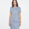 Robe t-shirt imprimée en coton Robe t-shirt imprimée en coton