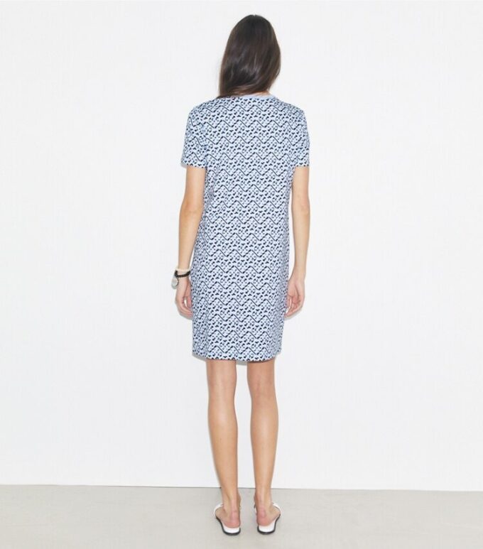 Robe t-shirt imprimée en coton Robe t-shirt imprimée en coton