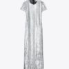 Robe t-shirt à paillettes Robe t-shirt à paillettes
