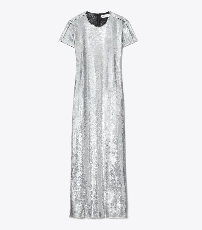 Robe t-shirt à paillettes Robe t-shirt à paillettes