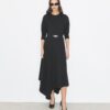 Robe évasée en coton Robe évasée en coton