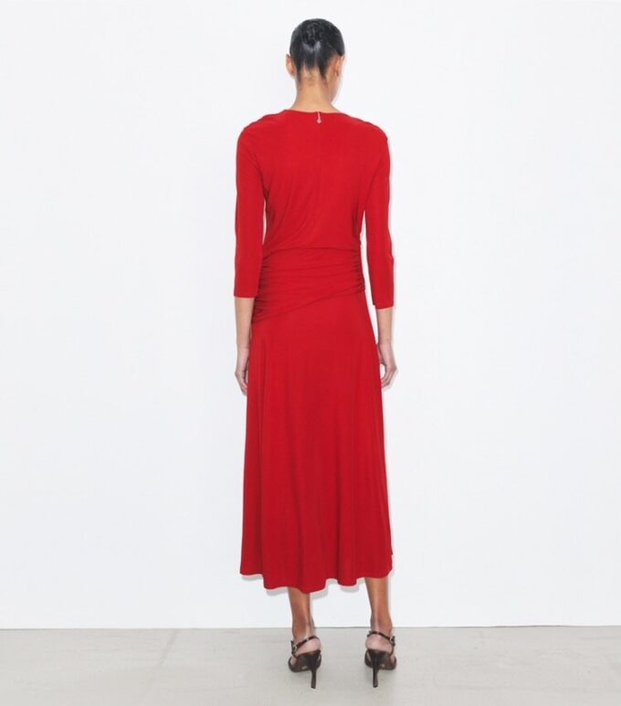 Robe évasée en viscose Robe évasée en viscose