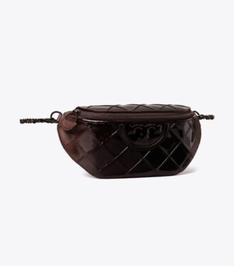 Sac banane Fleming en cuir verni