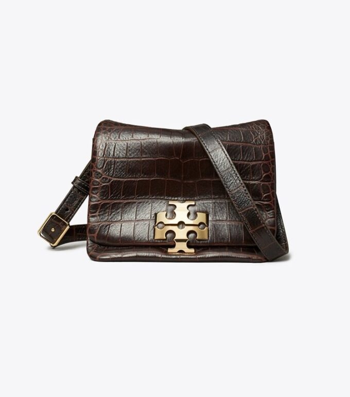 Sac à bandoulière Charlie à motif croco Sac à bandoulière Charlie à motif croco