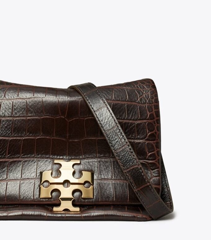 Sac à bandoulière Charlie à motif croco Sac à bandoulière Charlie à motif croco