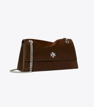Sac à bandoulière en daim Kira Turnlock