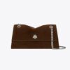 Sac à bandoulière en daim Kira Turnlock Sac à bandoulière en daim Kira Turnlock