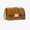 Sac à bandoulière en daim T Monogram Sac à bandoulière en daim T Monogram