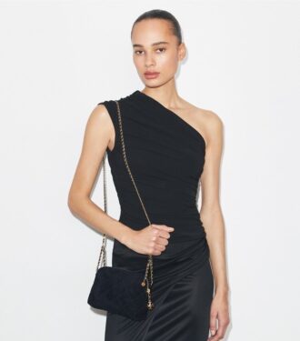 Sac à bandoulière Fleming en daim souple