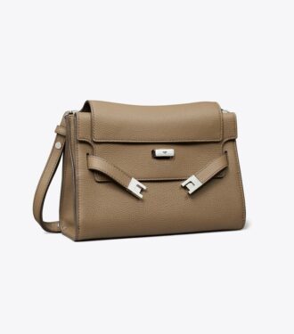 Sac à bandoulière grainé Lee Radziwill