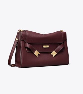 Sac à bandoulière grainé Lee Radziwill