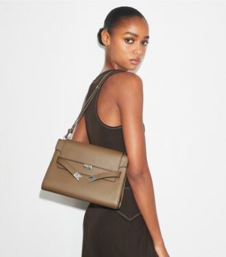 Sac à bandoulière grainé Lee Radziwill