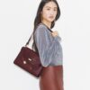 Sac à bandoulière grainé Lee Radziwill Sac à bandoulière grainé Lee Radziwill
