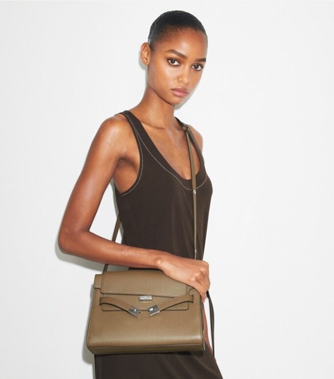 Sac à bandoulière grainé Lee Radziwill Sac à bandoulière grainé Lee Radziwill