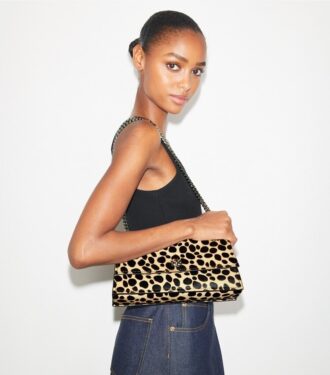 Sac à bandoulière Kira Turnlock en cuir de veau