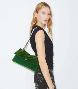 Sac à bandoulière Kira Turnlock Flocked