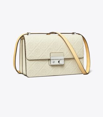 Sac à bandoulière T Monogram Pebbled