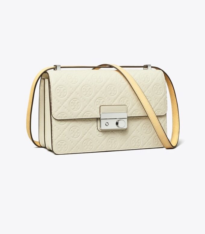 Sac à bandoulière T Monogram Pebbled Sac à bandoulière T Monogram Pebbled