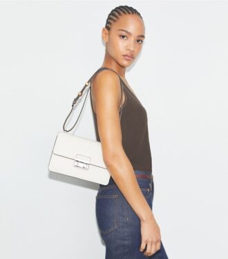 Sac à bandoulière T Monogram Pebbled