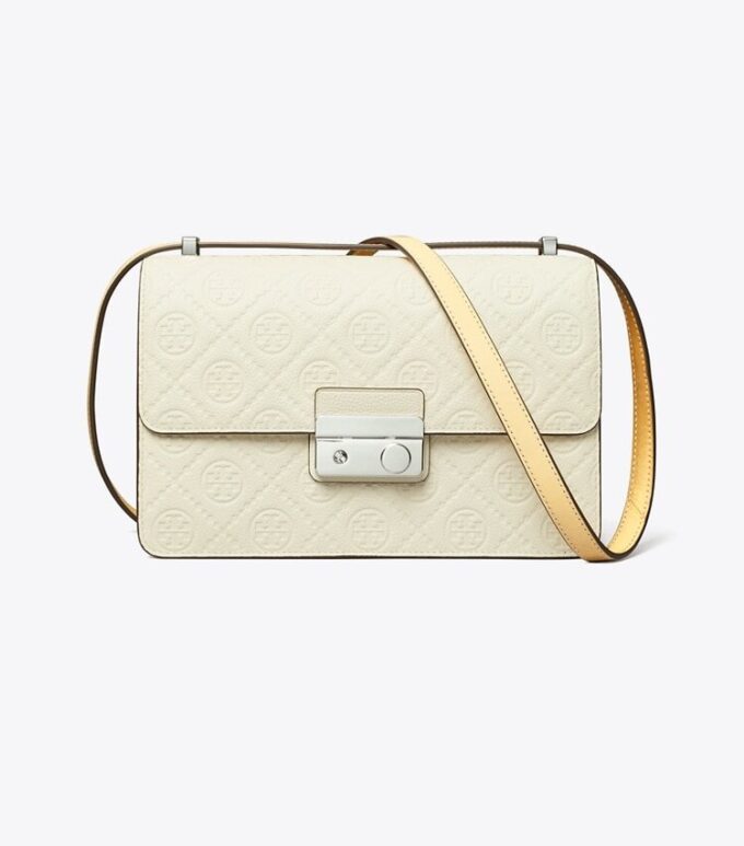 Sac à bandoulière T Monogram Pebbled Sac à bandoulière T Monogram Pebbled
