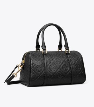 Sac barillet T Monogram Pebbled Petite