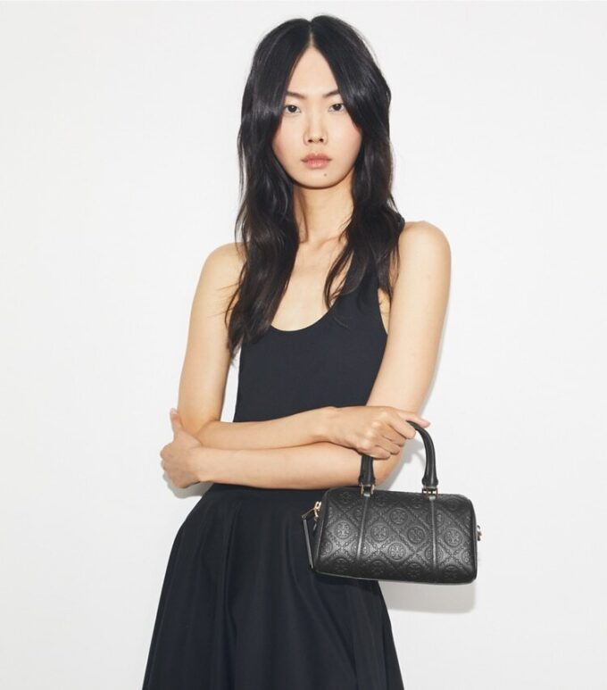 Sac barillet T Monogram Pebbled Petite Sac barillet T Monogram Pebbled Petite