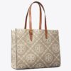 Sac cabas contrasté avec T Monogram en relief Sac cabas contrasté avec T Monogram en relief
