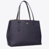 Sac cabas en cuir à double fermeture éclair Sac cabas en cuir à double fermeture éclair