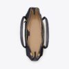 Sac cabas en cuir à double fermeture éclair Sac cabas en cuir à double fermeture éclair