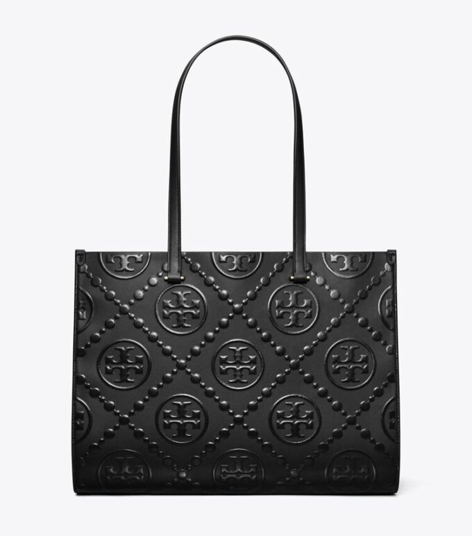 Sac cabas T Monogram embossé Sac cabas T Monogram embossé