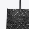 Sac cabas T Monogram embossé Sac cabas T Monogram embossé
