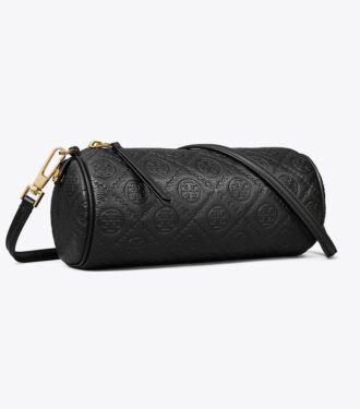 Sac cylindrique Monogram Pebbled T