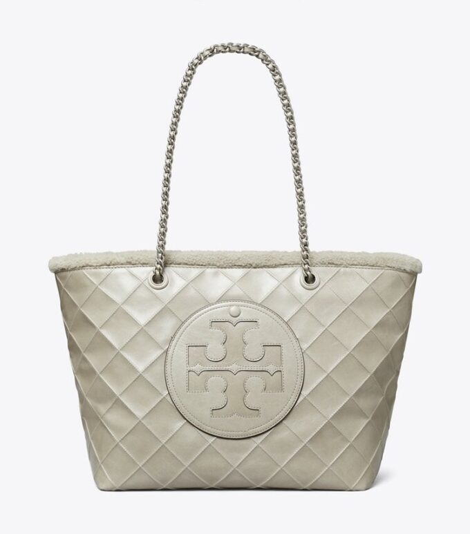 Sac fourre-tout Ella Chain Shearling Sac fourre-tout Ella Chain Shearling