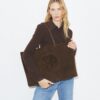 Sac fourre-tout Ella en daim Sac fourre-tout Ella en daim