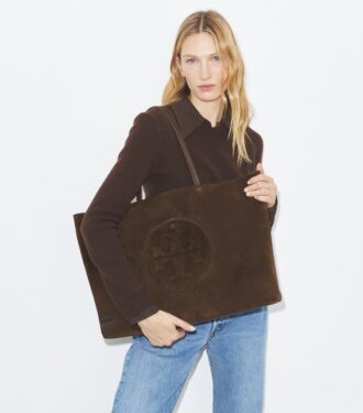 Sac fourre-tout Ella en daim