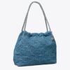 Sac hobo en denim souple Fleming